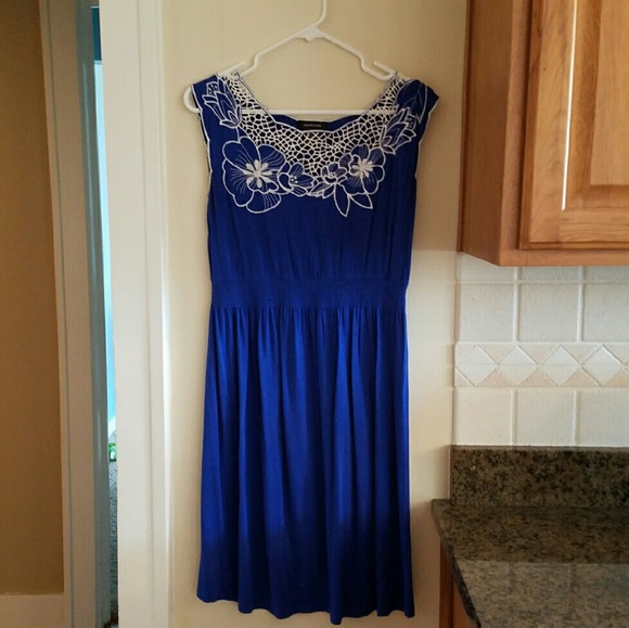 Royal Blue Dress