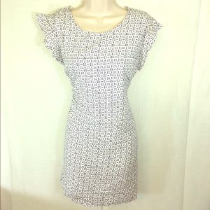 Old Navy Blue and White Sun Dress-S