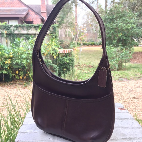 Classic Coach structured Hobo