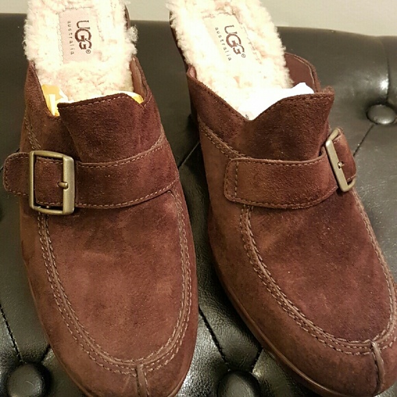 UGG Brown Clogs Mules