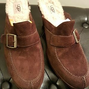 UGG Brown Clogs Mules