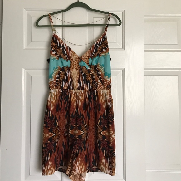 Bebe romper multi colored