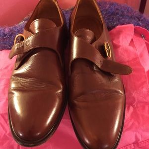 Brown ALFANI men shoes made in Italy size 11