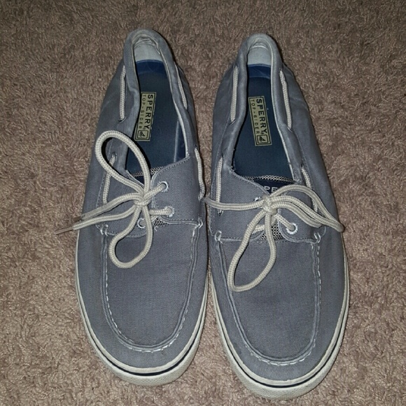 Gray Sperry Top Sider 11.5