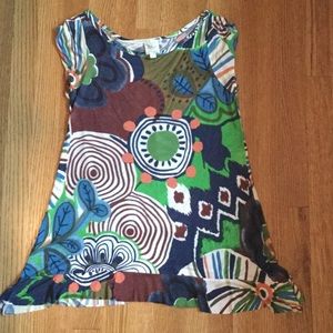 Anthro top, multicolored by Weston wear.