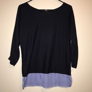 Ann Taylor Mock Layer Sweater