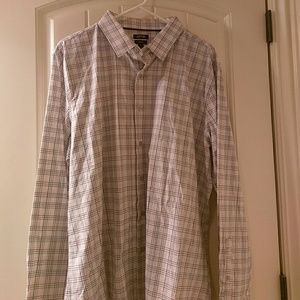 APT9 NWT casual/dress button down shirt XL slimfit