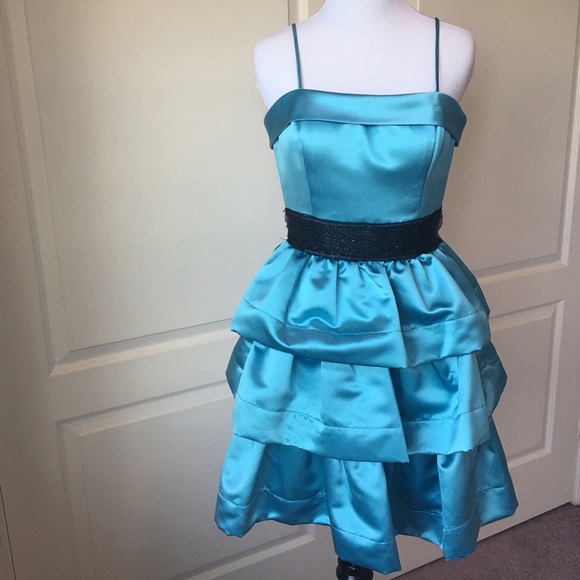 Blue BCBG dress