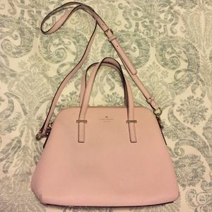Kate Spade New York- Blush- Leather Satchel