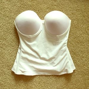 White Corset Bustier