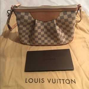 Louis Vuitton Siracusa Pm Damier Azur