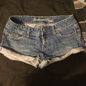 American eagle booty shorts size 4