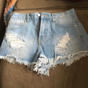 Jean shorts