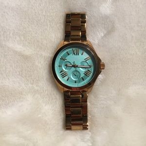 Fossil watch - aqua face - AM4540