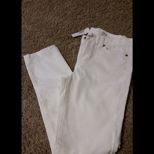 J. Crew skinny jeans. Size 29. White. New
