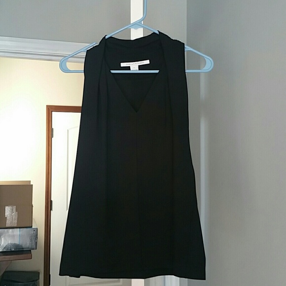 Diane Vonfurstenberg Black Sleeveless - Picture 1 of 3