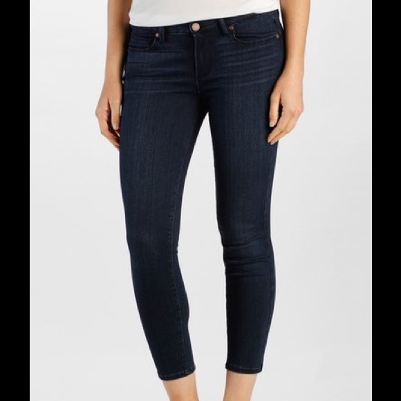Paige Verdugo crop jeans in Stevie