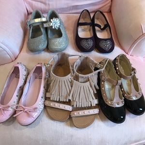 Girl Toddler shoes. Size 8 buy all or just pick.