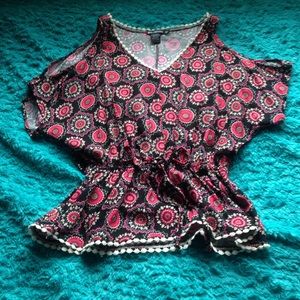 Women's Open Shoulder Top