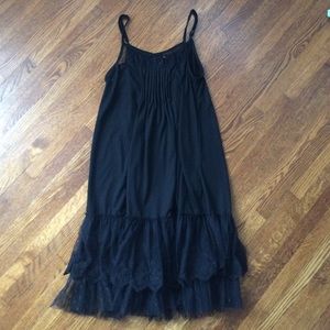 NWT Black Lace Dress Extender