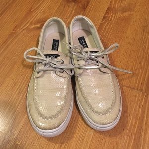 Off white Sperrys!