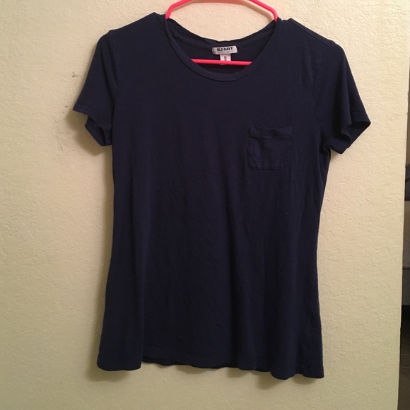 Navy Blue Old Navy T-Shirt w/ Pocket