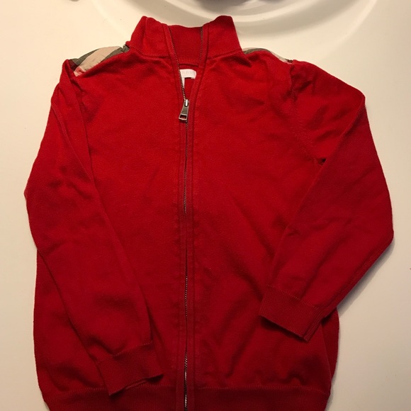 burberry boys sweater