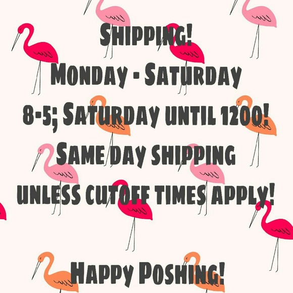 Cut off times for when I can ship out! - Picture 1 of 1