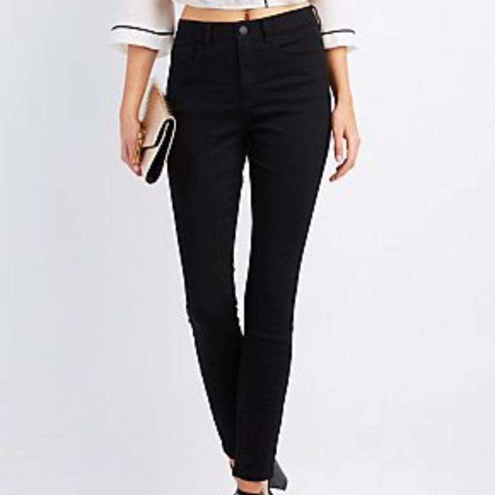 Refuge high-waisted skinny jeans