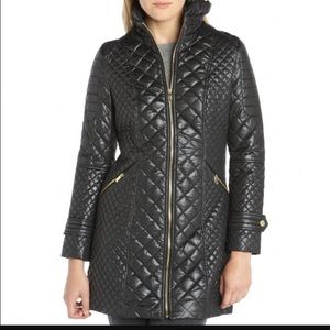 Via Spiga Quilted Walker Coat