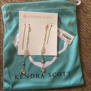 NWT Kendra Scott Shoulder Duster Earrings