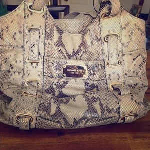 Michael Kors Snakeskin Purse
