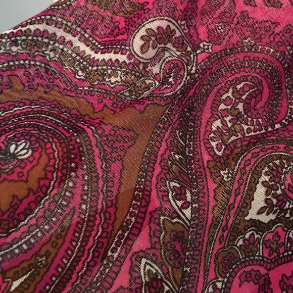 INC Beautiful Paisley Print Blouse - Picture 4 of 4