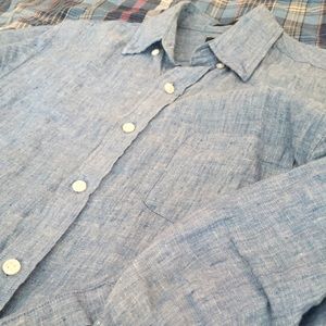 🎊 SALE 🎊 J. CREW x BAIRD MCNUTT LINEN SHIRT