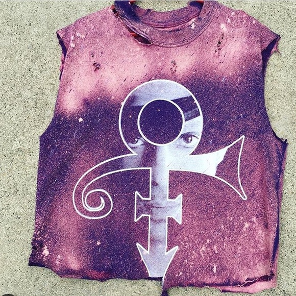 PRINCE crop top one of a kind