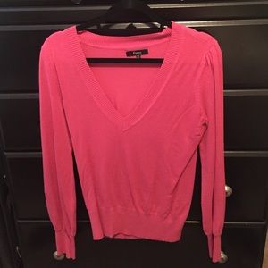 Brand new hot pink Express sweater