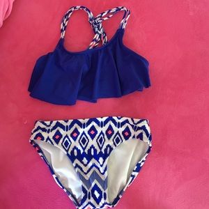 Girls two piece swimsuit