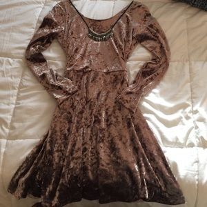UO Lucca Couture Velvet Dress