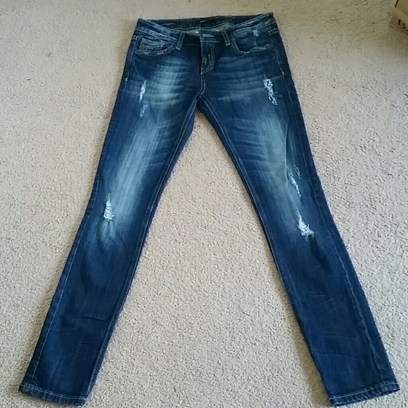 Vigoss Distressed Skinny Jeans