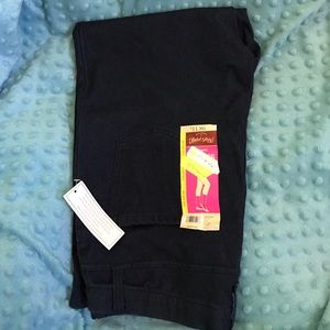 Faded Glory blue denim jegging capris