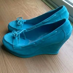 Sperry top-sider wedges