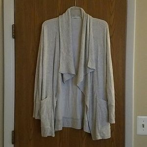 Athleta Studio Fench Terry Wrap