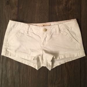 White Hollister Shorts