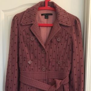 MarcJacobs long winter coat, mauve color,Sz:Medium