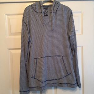 One90One striped hoody