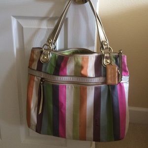 Coach Poppy Glam Tote
