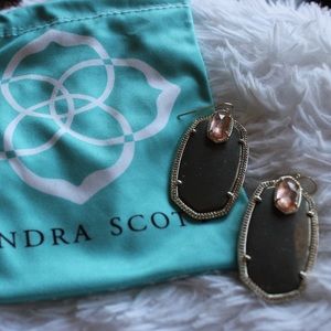 Kendra Scott Darcy Earrings - Gold, Rose, Green