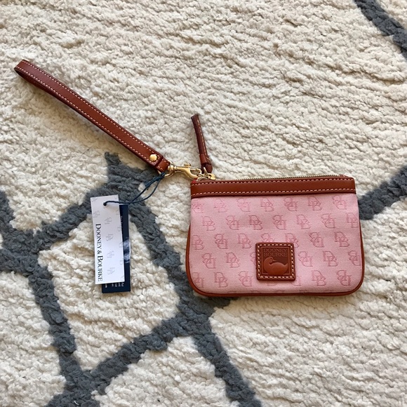 Dooney & Bourke Red Wristlet NWT
