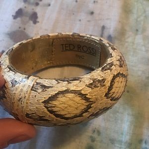 Ted Rossi lizard skin bangle