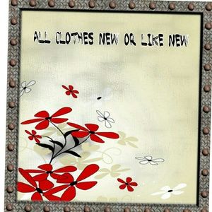 All clothes are new or like new